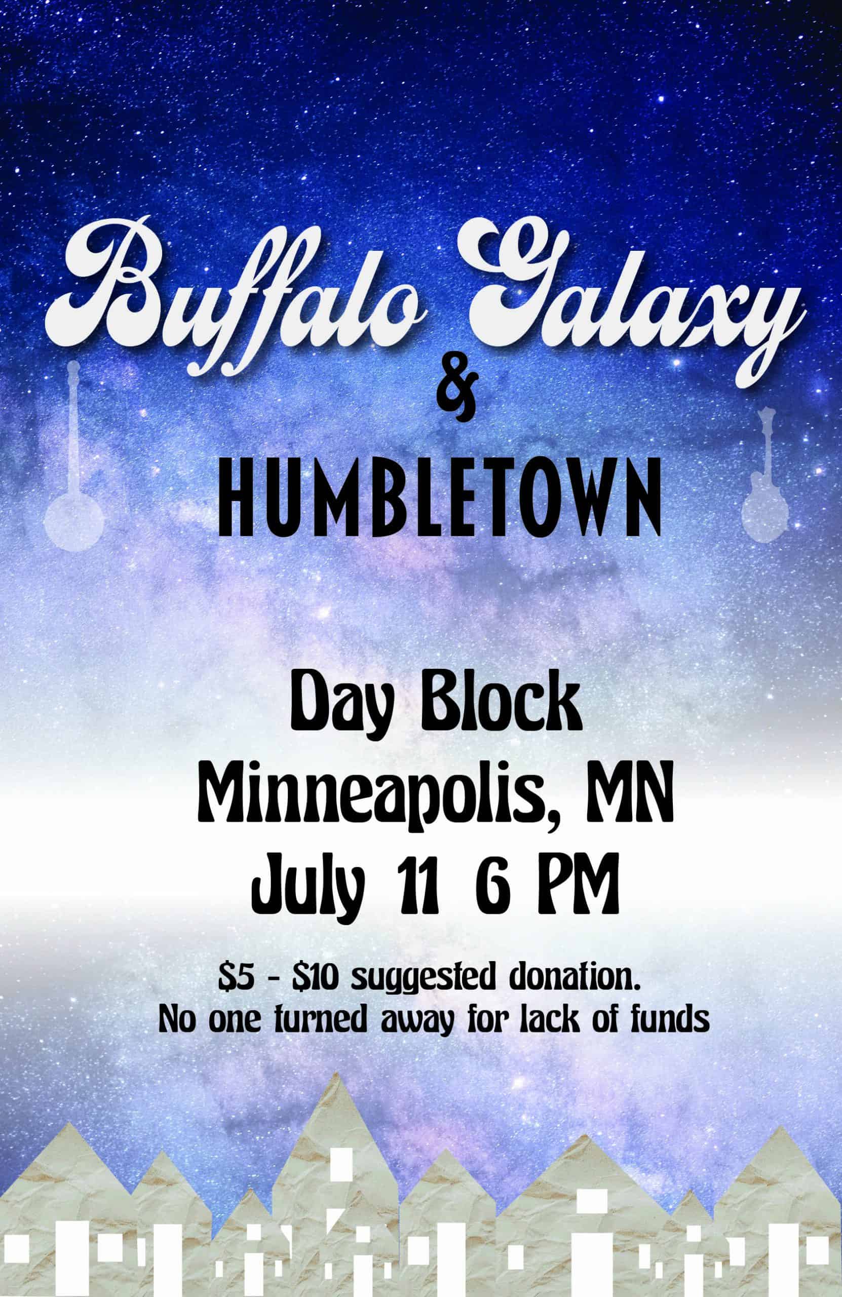 Buffalo Galaxy and Humbletown Minneapolis Events Minnesota Brewery